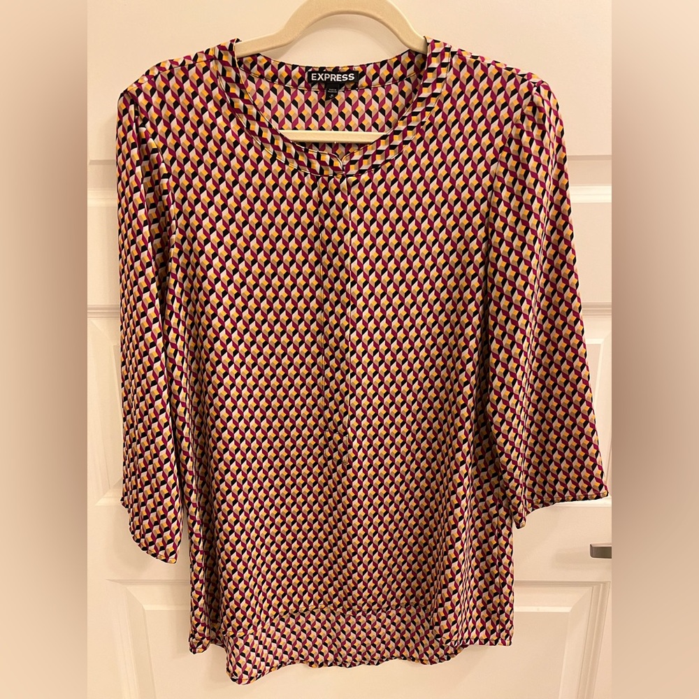 Express long sleeve blouse